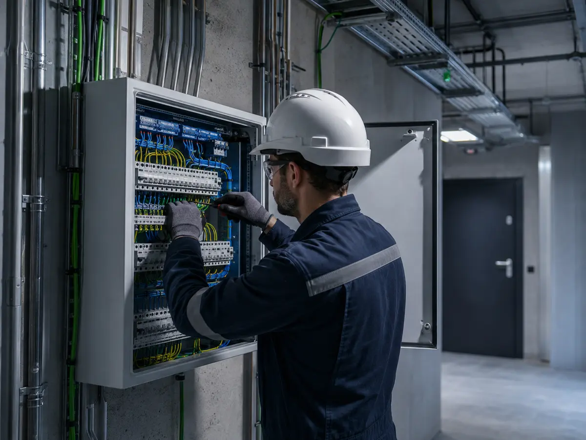 Bursa elektrik taahhüt, pano montajı ve profesyonel elektrik tesisatı uygulaması